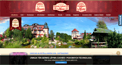 Desktop Screenshot of hotelmaria.sirbud.pl